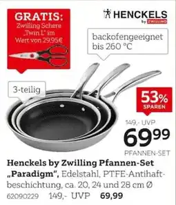 XXXLutz Henckels by Zwilling Pfannen-Set Angebot
