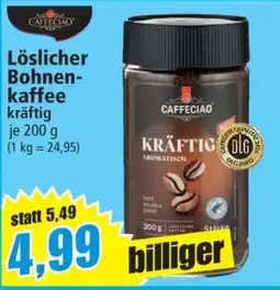 Norma CAFFECIAO Lösl. Bohnenkaffee kräftig Angebot