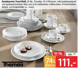 Zurbrüggen Thomas Kombiservice Trend Weiß Angebot