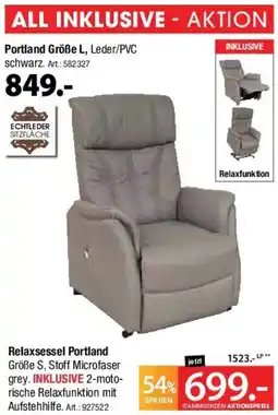Zurbrüggen Relaxsessel Portland Angebot