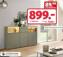 Segmüller 2 | Highboard Angebot