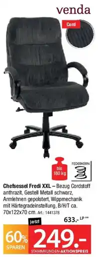 Zurbrüggen Venda Chefsessel Fredi XXL Angebot