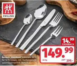 Segmüller ZWILLING Besteck „Aberdeen“ Angebot