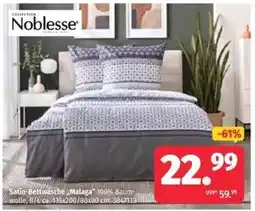 Segmüller Noblesse Satin-Bettwäsche Malaga Angebot