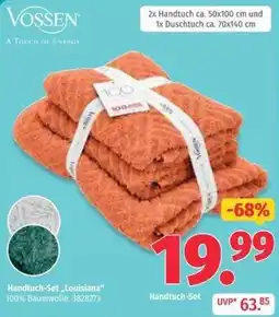 Segmüller VOSSEN Handtuch-Set „Louisiana“ Angebot