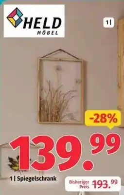 Segmüller Held Möbel Spiegelschrank Angebot