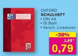 KODi OXFORD SCHULHEFT Angebot