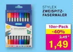 KODi STYLEX ZWEISPITZFASERMALER Angebot