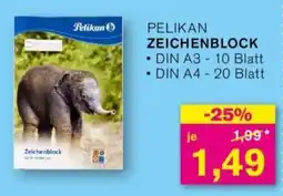 KODi Pelikan Zeichenblock Angebot