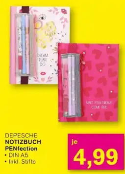 KODi DEPESCHE NOTIZBUCH PENfection Angebot