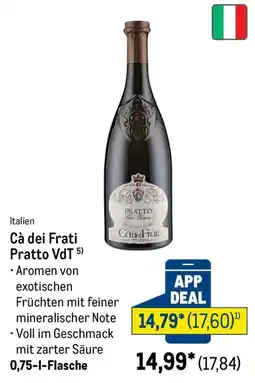 METRO Cà dei Frati Pratto VdT Angebot