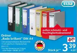 Selgros Ordner „Rado brillant“ DIN A4 Angebot