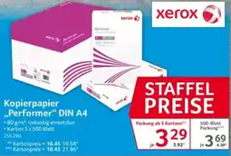 Selgros Kopierpapier "Performer" DIN A4 Angebot