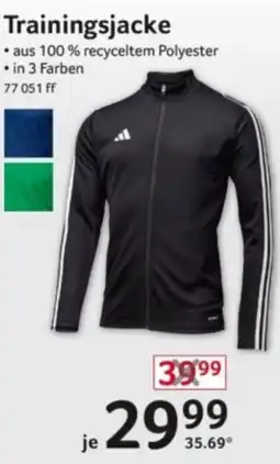 Selgros Trainingsjacke adidas Angebot