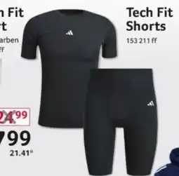Selgros Adidas Tech Fit Shorts Angebot