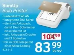 Selgros SumUp Solo Printer Angebot