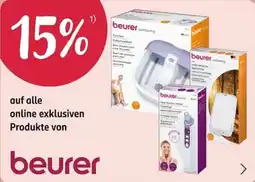 Rossmann beurer Angebot