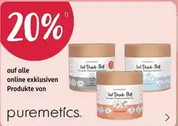 Rossmann 3in1 Dusch-Fluff von puremetics Angebot