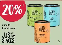 Rossmann JUST SPICES Kräuter Quark Mix Angebot