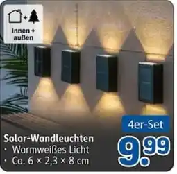 Rossmann Solar-Wandleuchten Angebot