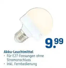 Rossmann Akku-Leuchtmittel Angebot