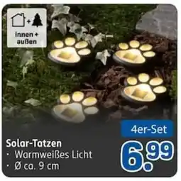 Rossmann Solar-Tatzen Angebot