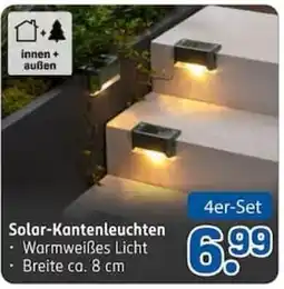 Rossmann Solar-Kantenleuchten Angebot