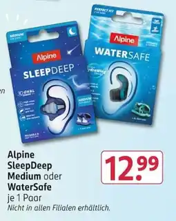 Rossmann Alpine SleepDeep Angebot