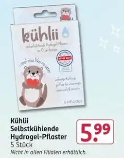 Rossmann Kühlii Selbstkühlende Hydrogel-Pflaster Angebot