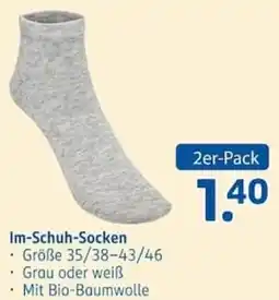 Rossmann Im-Schuh-Socken Angebot