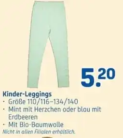 Rossmann Kinder-Leggings Angebot