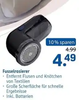 Rossmann Fusselrasierer Angebot
