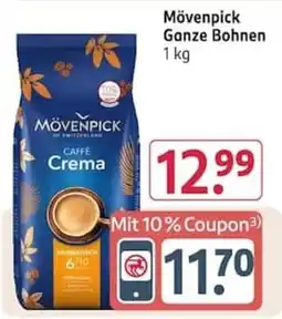 Rossmann Mövenpick Ganze Bohnen Angebot