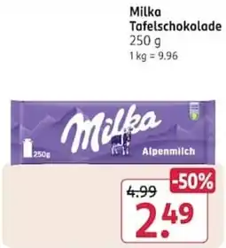 Rossmann Milka Tafelschokolade Angebot