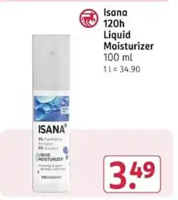 Rossmann Isana Liquid Moisturizer Angebot