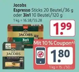 Rossmann Jacobs Espresso Sticks Angebot