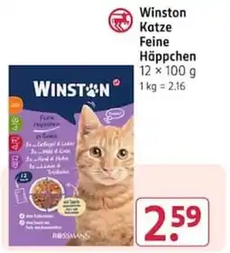 Rossmann Winston Katze Feine Häppchen Angebot
