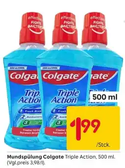 Rusta Mundspülung Colgate Triple Action Angebot