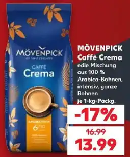 Kaufland MÖVENPICK Caffè Crema Angebot
