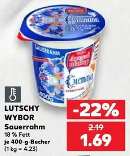 Kaufland LUTSCHY WYBOR Sauerrahm Angebot