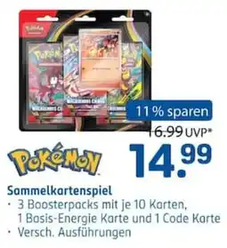 Rossmann Pokémon Sammelkartenspiel Angebot