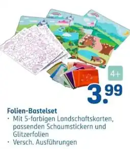 Rossmann Folien-Bastelset Angebot