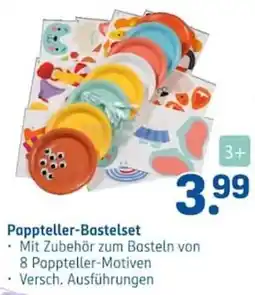 Rossmann Pappteller-Bastelset Angebot