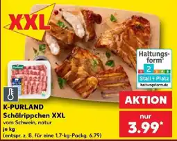 Kaufland K-PURLAND Schälrippchen XXL Angebot