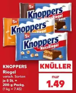 Kaufland Knoppers Riegel Angebot