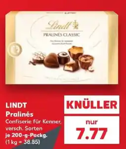 Kaufland Lindt Pralinés Classic Angebot