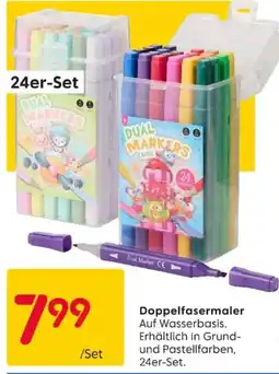 Rusta Dual Markers Doppelfasermaler Angebot
