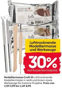 Rusta Modelliermasse Craft ID Lufttrocknende Angebot
