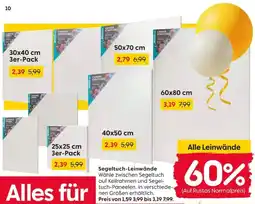 Rusta CANVAS STRETCHED Segeltuch-Leinwände Angebot
