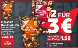 Kaufland K-CLASSIC Nuss-Frucht-Mix Angebot
